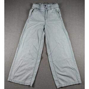 Banana Republic Women Sz 2 26x28 High Rise Wide Leg Jeans Boho Chic VTG Style